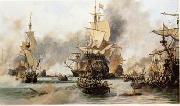 unknow artist, Seascape, boats, ships and warships.48